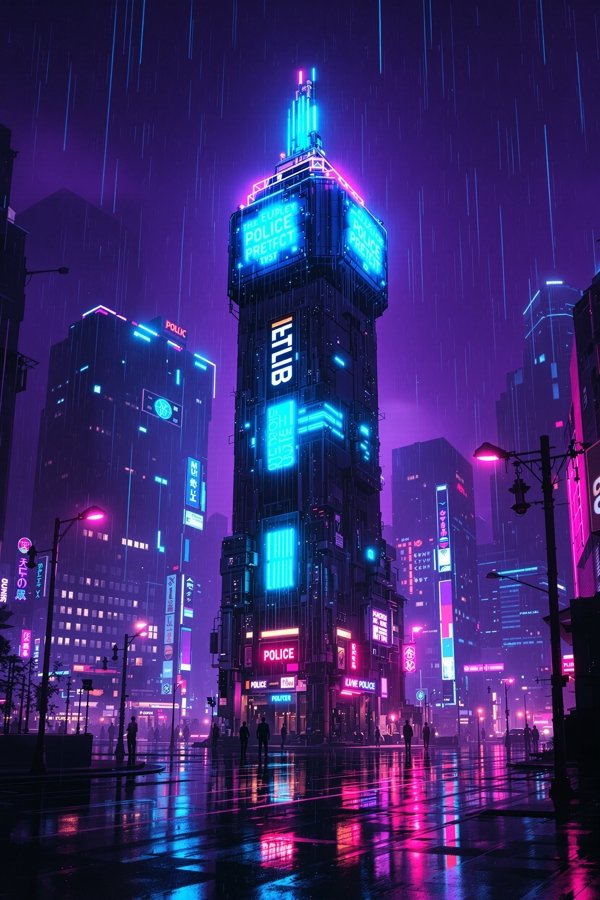 赛博警局 海报